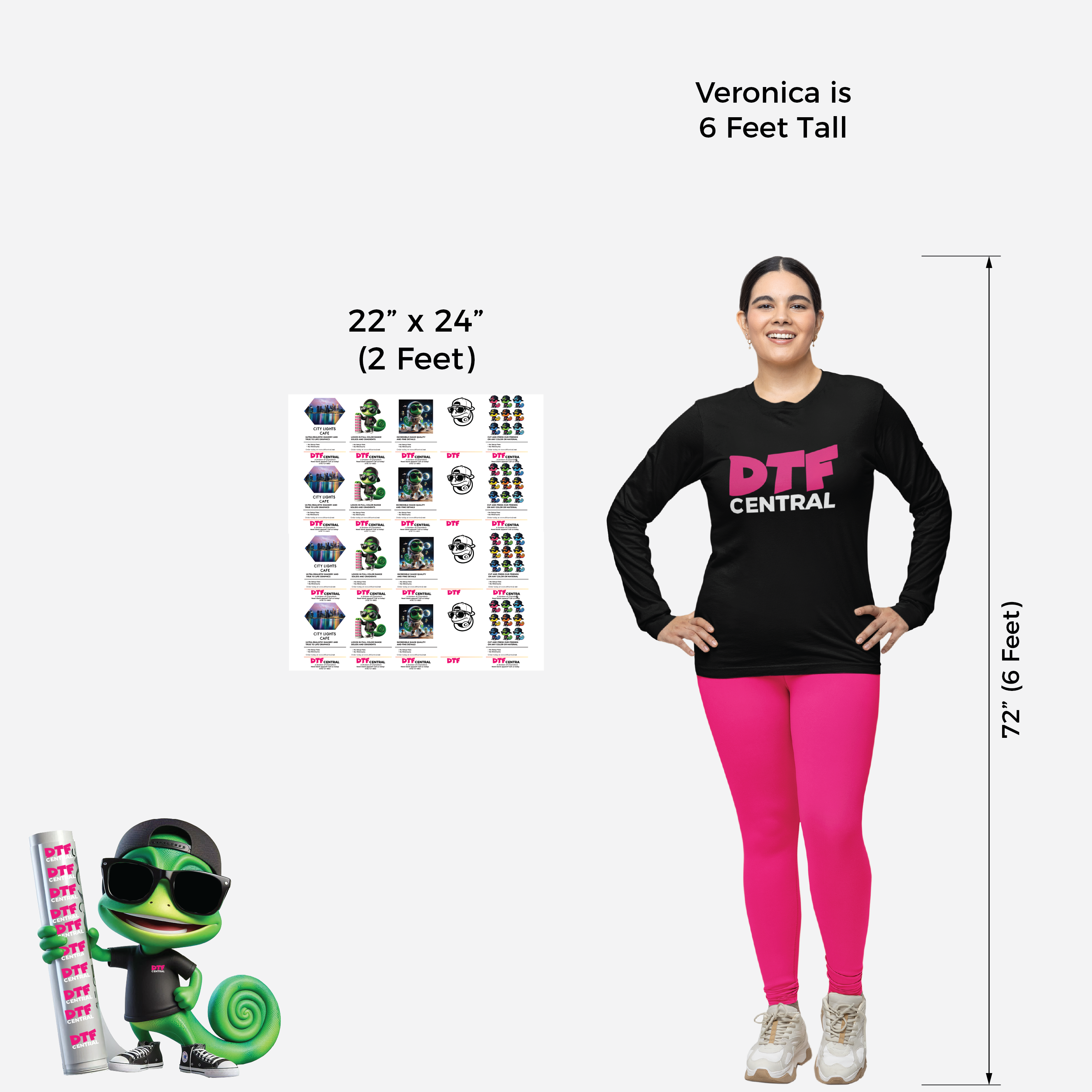 Upload Your Own UV DTF Sticker Gang Sheet