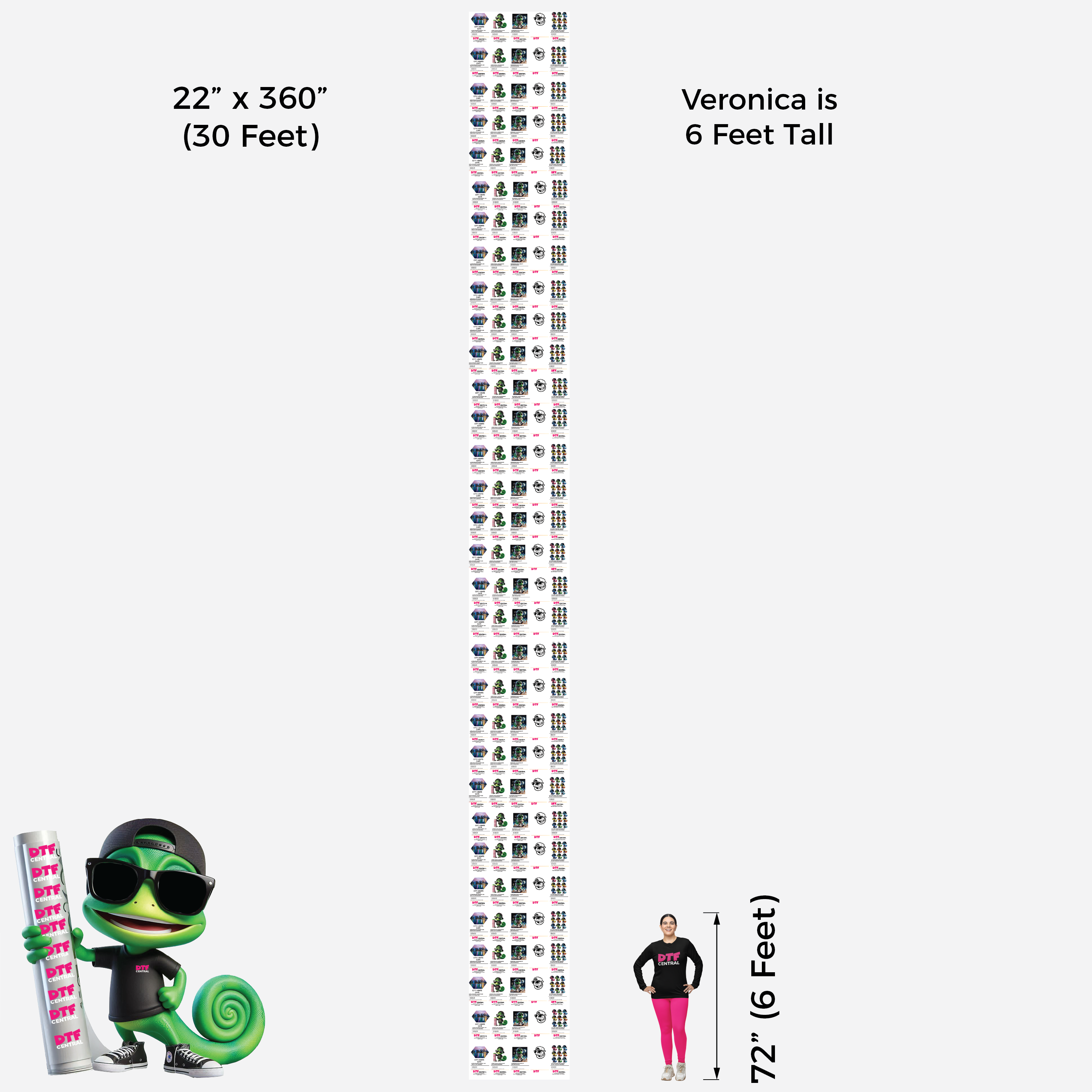Upload Your Own UV DTF Sticker Gang Sheet
