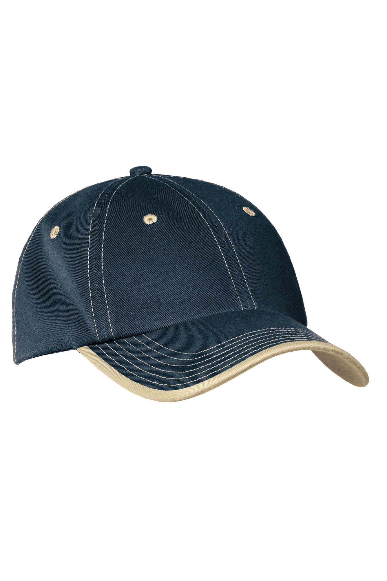 Port Authority® Vintage Washed Contrast Stitch Cap - C835