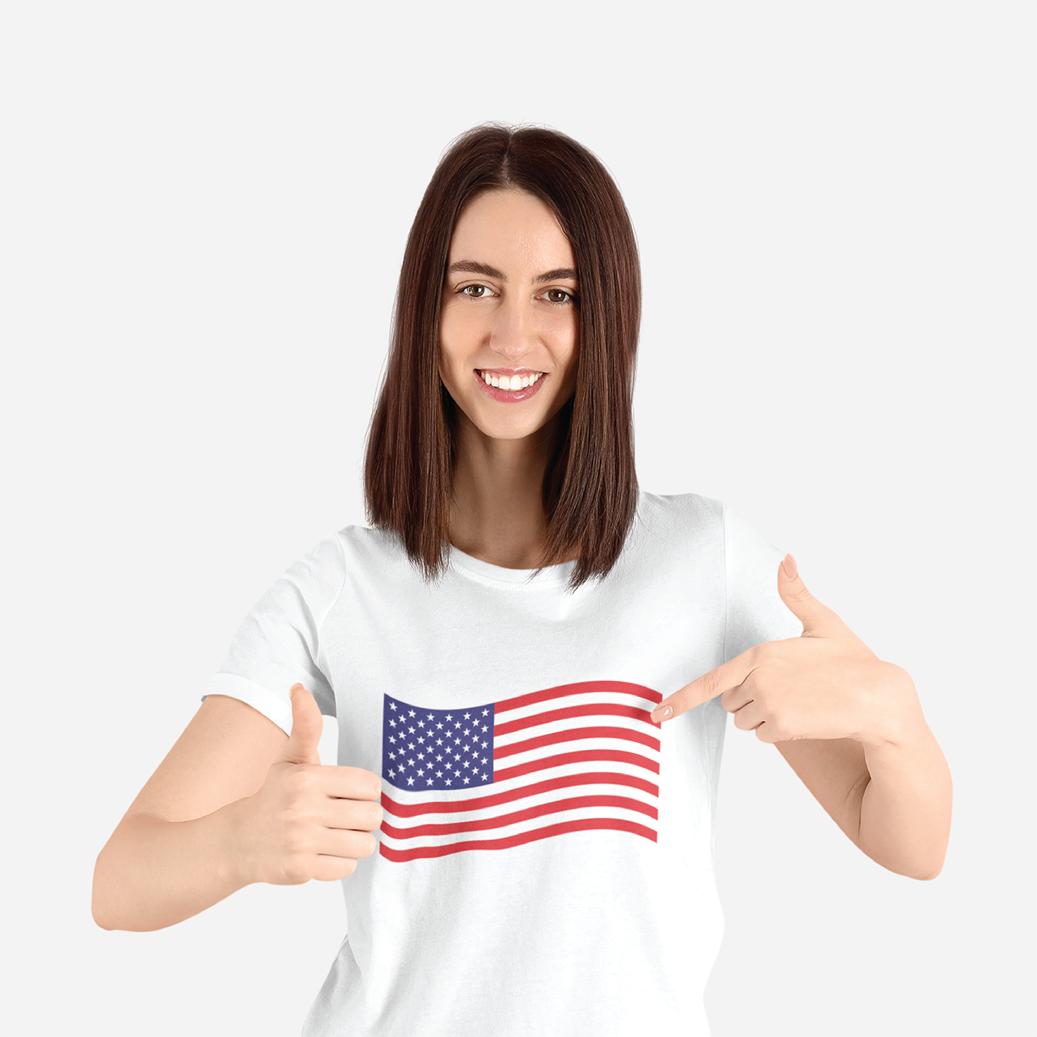 American Flag DTF Full Front Transfers (Pack of 25)