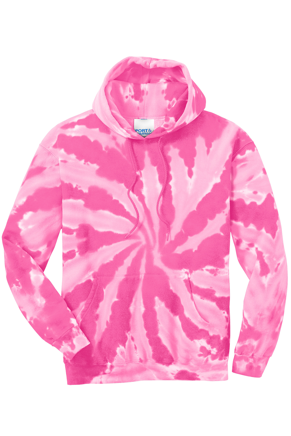 Port & Company® Tie-Dye Pullover Hooded Sweatshirt - PC146