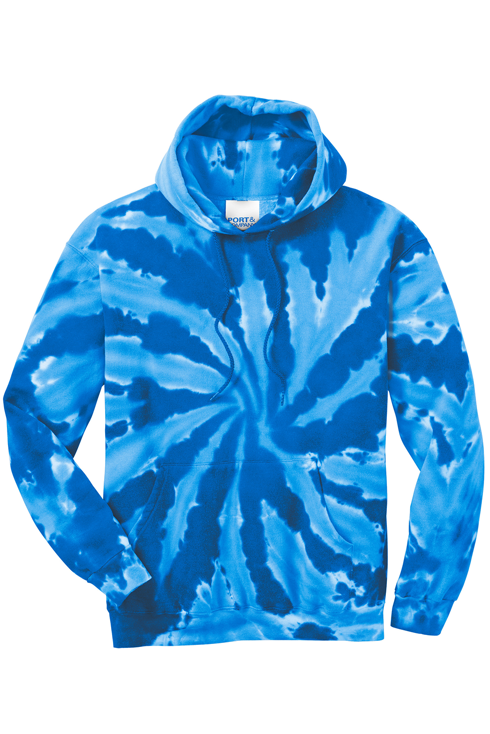 Port & Company® Tie-Dye Pullover Hooded Sweatshirt - PC146