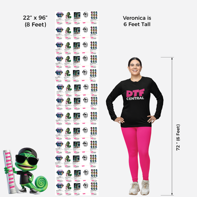 Build Your Own Names and Numbers Gang Sheet