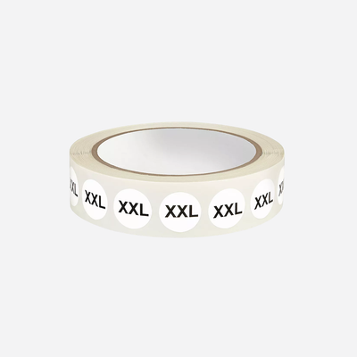 Size Label Roll