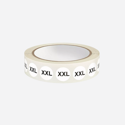 Size Label Roll