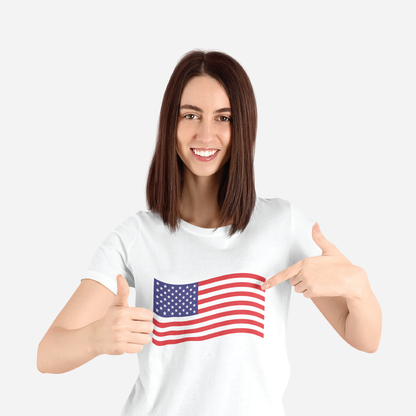 American Flag DTF Full Front Transfers (Pack of 25)