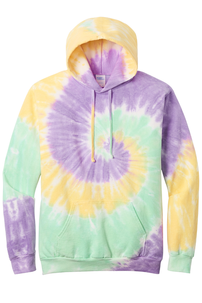 Port & Company® Tie-Dye Pullover Hooded Sweatshirt - PC146